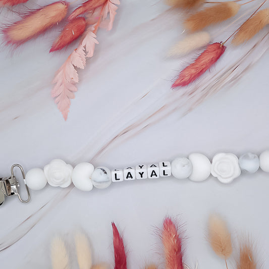 Personalized Pacifier Clips