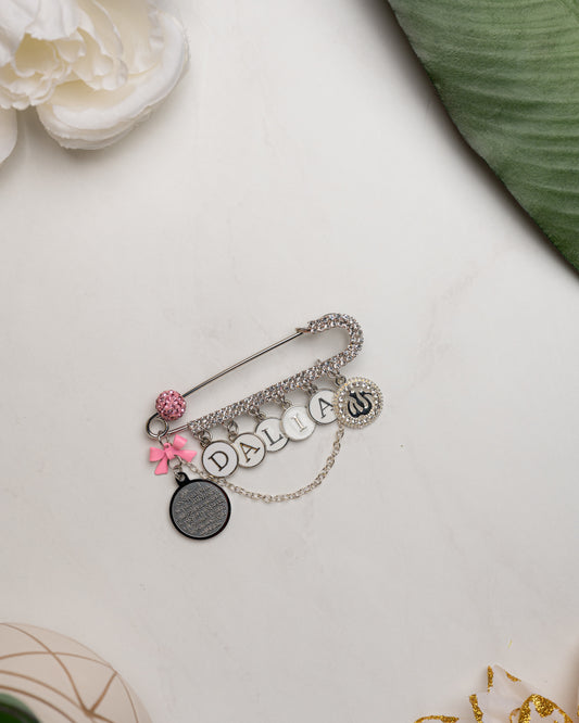 Ayatul Kursi Full Name Pink Pin