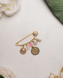 Pink Initial Pin