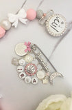 MashAllah Pin with Beaded Name