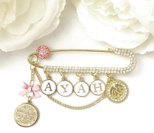Customized Pin with Name for Girl
