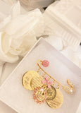 Islamic Quran Baby Pin with Allah, Ayatul Kursi, MashAllah, & Four Quls