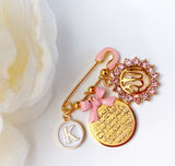 Allah & Ayat Kursi Initial Pin