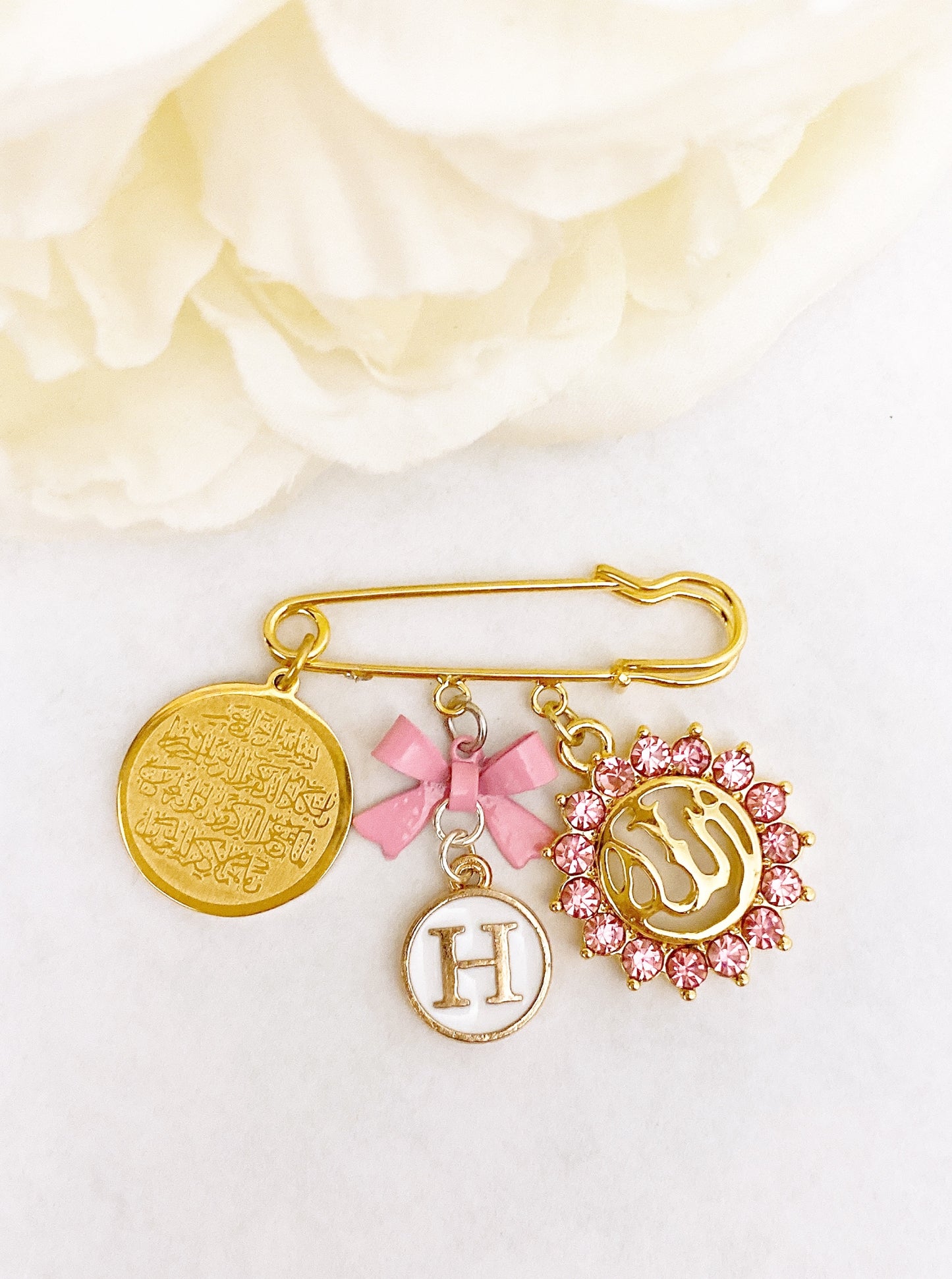 Initial Pin for Girl