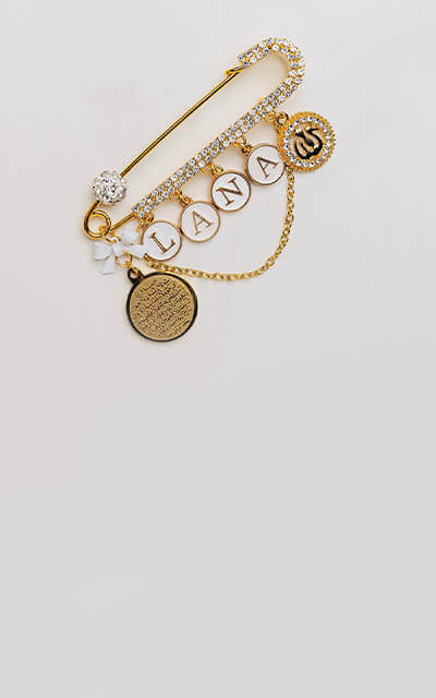 Chanel Vintage Gold Plated Letter Double Ring Necklace - LAR Vintage