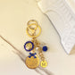 Personalized Keychain with Ayatul Kursi & Allah