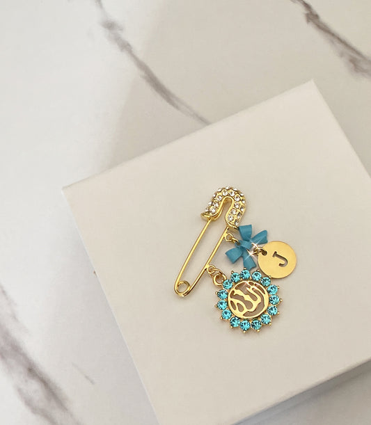 Mini Allah Initial Pin