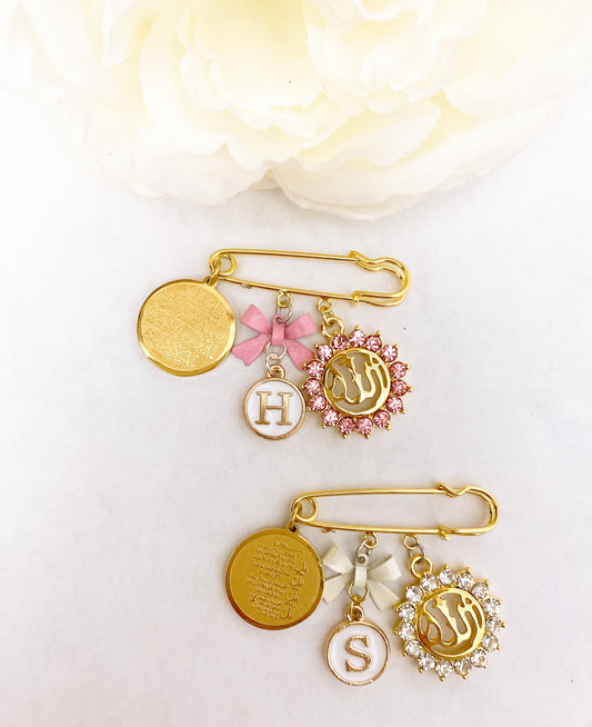 Initial Pin for Girl