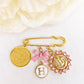 Initial Pin for Girl